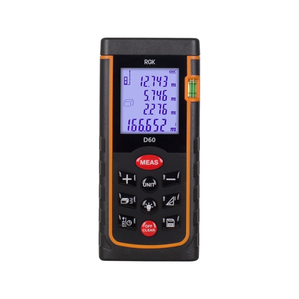 Лазерный дальномер RGK D60 60 м